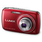 Panasonic Lumix S3 Digital Camera   Red (14.1MP, 4x Optical Zoom) 2.7 