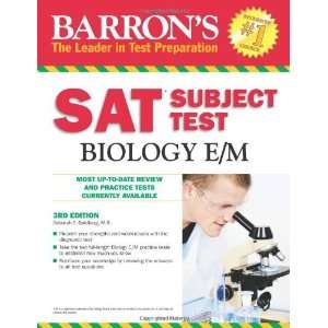  Barrons SAT Subject Test Biology E/M, 3rd Edition 