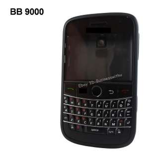  OEM Full Housing Cover Case Faceplate For BlackBerry Bold 9000 Black