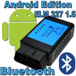 ELM 327 Android Torque OBDII OBD2 Bluetooth Diagnostic Interface CAN 