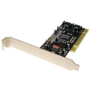  Cables Unlimited 2 Port Serial ATA 150 Controller PCI Card 
