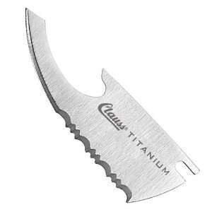  Clauss TI Knife Replacement Blades 4CT Serrated Office 