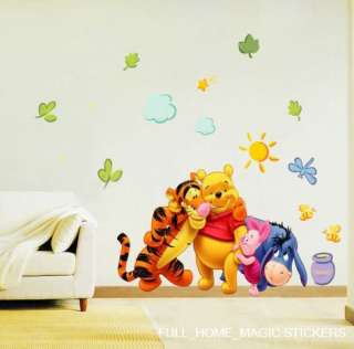   Kids Room Decor Mural Wall sticker Winnie The Pooh