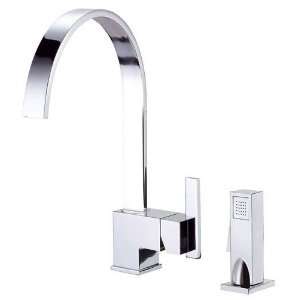  Danze D401544 Sirius Kitchen Faucet with Side Spray