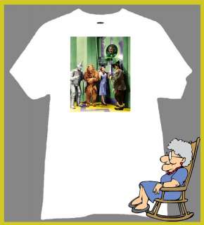 WIZARD OF OZ T SHIRT DOROTHY AT THE EMERALD CITY GATE  