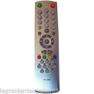   Télécommande Remote VESTEL/SILVERCREST RC2240 Pour TV
