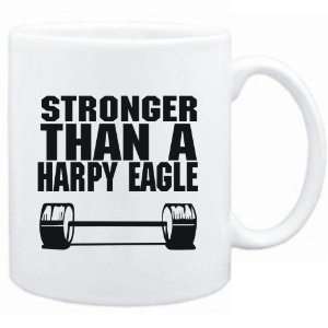 Mug White Stronger than a Harpy Eagle  Animals  Sports 