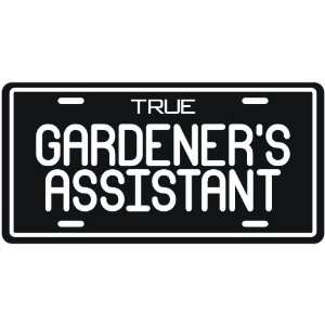 New  True Gardeners Assistant  License Plate Occupations  