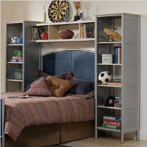  Full Hillsdale Universal Youth Wall Storage Unit in Silver 