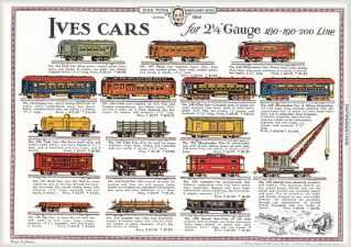 Vintage Ives Toy Train Catalogs on CD  