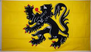 FLANDERS FLEMISH LION FLAG Belgium Belgian lions BRUSSELS ANTWERP 