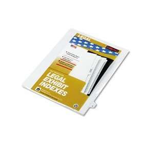 Kleer Fax Alpha Side Tab Legal Index Divider (80024 