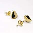 18ct gold vermeil billie earrings by sarah straussberg 