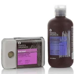 Pangea Organics Pyrenees Lavender Shower Gel and Bar Soap 