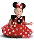 Girls Baby Red Minnie Costume