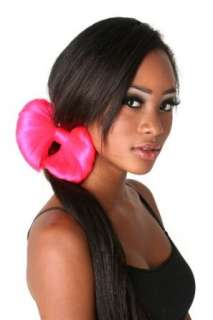  Neon Pink Hair Bow Clothing