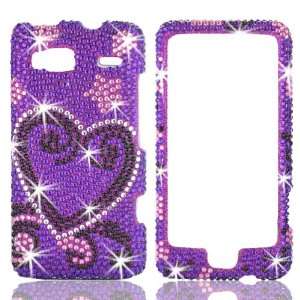  Full Diamond Bling Phone Shell for HTC T Mobile G2 Vanguard   Vision 