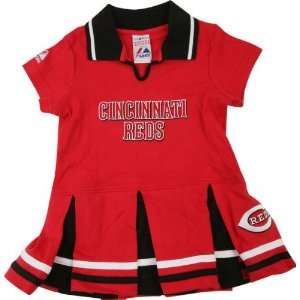   Cincinnati Reds  Girls Toddler  Cheerleader Dress