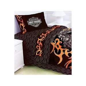  Harley Davidson Motorcycles   4pc Bed In A Bag Set   Twin 