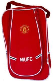    MANU Manchester United Soccer Shoes Zipper Bag   Red Clothing