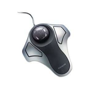   OPTICAL ORBIT TRACKBALL MOUSE, TWO BUTTON, BLACK/SILVER Electronics
