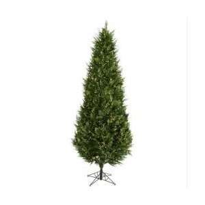  9 Pre Lit Cedar Fir Artificial Christmas Tree   Clear 
