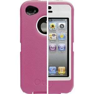 Otterbox Defender Series Apple Iphone 4G White/Hot Pink 