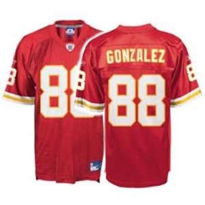 Tony Gonzalez Kansas City Chiefs Replica NFL Adult Team Color Jersey 
