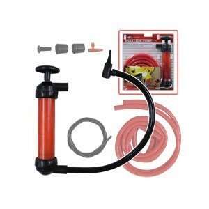   Water Oil Gasoline Siphon Inflator Pool And Beach Toy Air Tool Sports