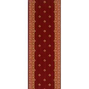   Rug Higgins Runner, Red Stone, 2 Foot 2 Inch by 12 Foot Home