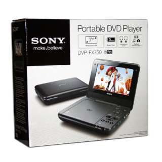Sony DVP FX750 7 Inch Portable DVD Player (Blue)   Brand New in Retail 