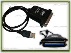 USB to IEEE 1284 36 Pin Parallel Printer Cable Adapter  