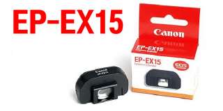 New Genuine Canon EP EX15 Eyepiece Extender 5D MKII 10D 082966509100 