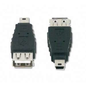   USB Female A To USB Mini Male B 5 Pin Adapter