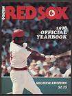 1978 Boston Red Sox Yearbook NM