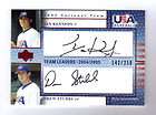 Ian Kennedy + Drew Stubbs 2005 UD USA Baseball #TL13 Auto Autograph RC 