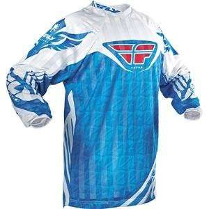   Racing Youth Kinetic Mesh Jersey   2009   Youth Medium/Blue/Sky Blue