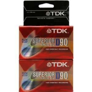  Tdk Electronics 2 Pack 90 Minute Cassette Normal Bias High 