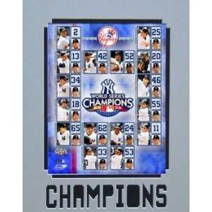   New York Yankees World Champions Mat Case Pack 12