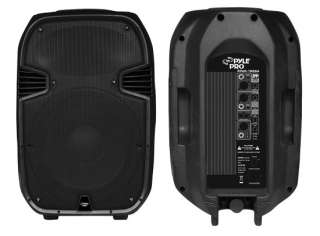   powered pa loud speaker brand new full 3 channel mixer fast ship