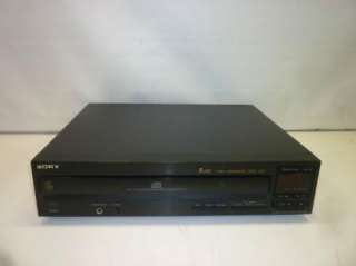 Sony Model CDP C205 5 Disc Carousel CD Player Tested  
