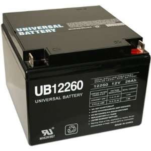    26 AH SEALED 12 VOLT DEEP   CYCLE RECHARGEABLE BATTERY Electronics