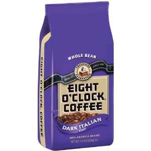 Eight OClock Coffee Coffee Dark Italian Roast Whole Bean   12 Pack 