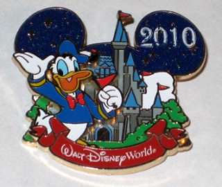 DONALD DUCK @ Walt Disney World Character Castle Pin  