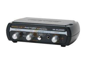    M AUDIO Podcast Factory 24 bit 48KHz USB Interface 