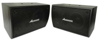 Acesonic SP 580 SP580 120W Heavy Duty Karaoke Speaker System (Pair 