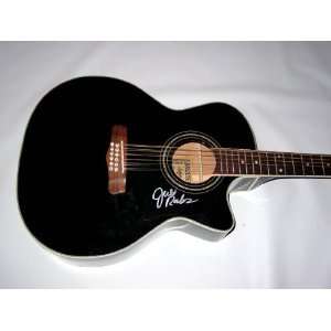   ROBERTS Signed 12 String Acoustic Electric Guitar 