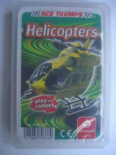 ACE(Top)TRUMPS   HELICOPTERS & AIRCRAFT (PLANES)  