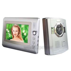   LCD Color LCD Video Door Phone Doorbell Home Security Systems  