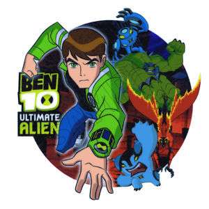 Ben 10 Ultimate Alien Edible Cake Topper Decor Image  